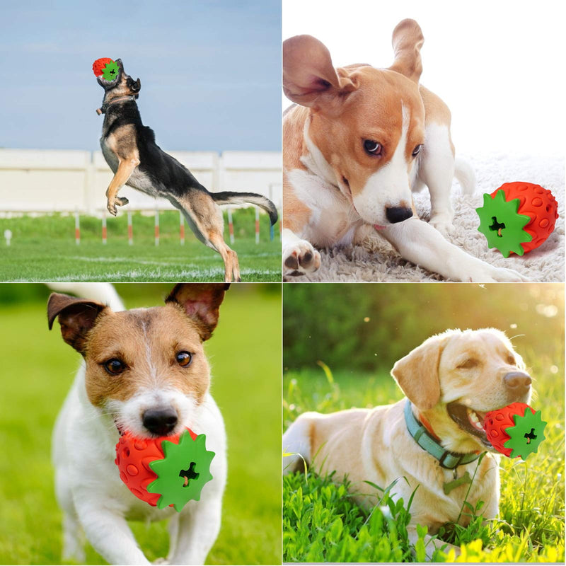 FENRIR Dog Chew Toys for Small Dogs, Interactive Dog Toys Food Dispensing Toy, Indestructible Dog Toys for Aggressive Chewers Tooth Cleaning Exercise As Picture - PawsPlanet Australia