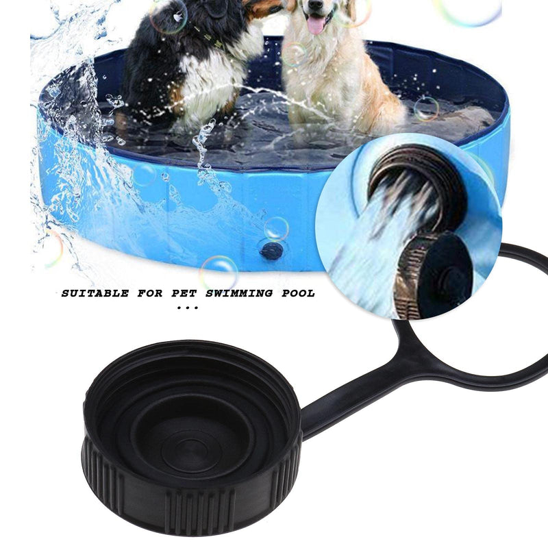 OTOTEC Dog Pool Drain Plug Pet Dog Bath Tub Swimming Pool Plug Cap Collapsible Puppy Cat Indoor Outdoor Bathing Tub Swimming Pool Plug Cap - PawsPlanet Australia