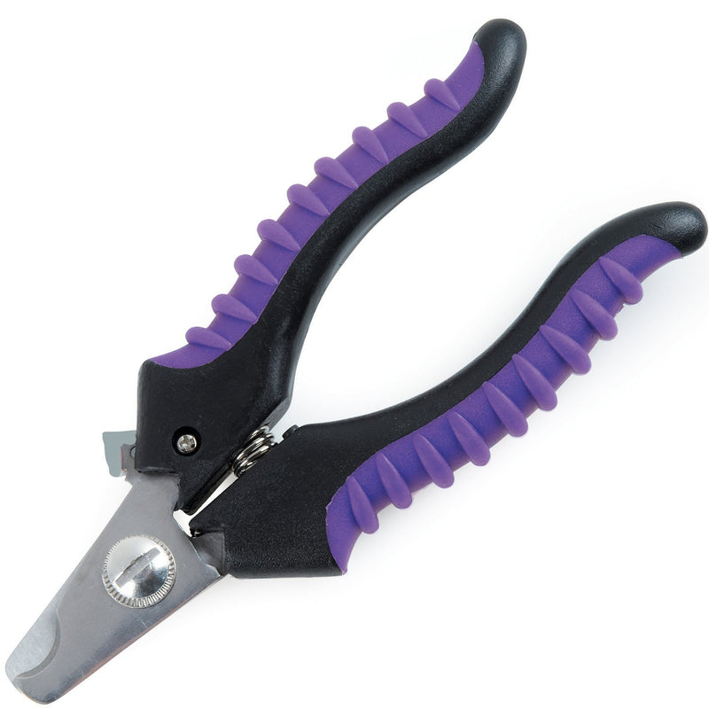 [Australia] - Master Grooming Ergonomic Prof Nail Clipper, Small, Purple 