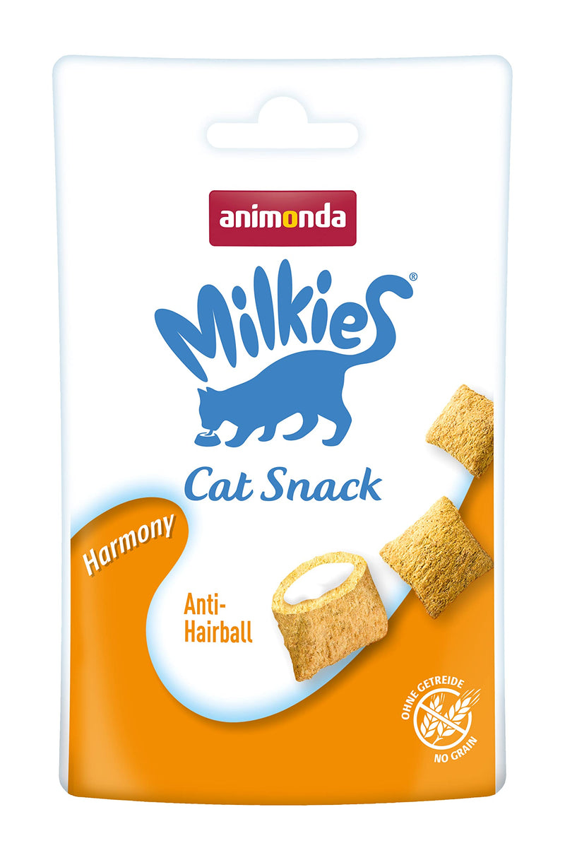 animonda Milkies Harmony, grain-free crunchy pillows for cats, cat snack, 12 x 30 g - PawsPlanet Australia
