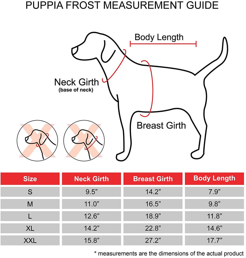 Puppia Dog Coats for Small and Medium Dogs - Waterproof Dog Coat with Harness - Lined with fleece for pleasant warmth, black XL - PawsPlanet Australia