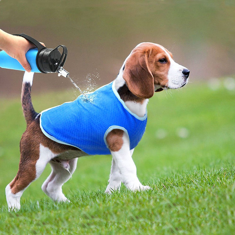 SELMAI Dog Swamp Cooler Vest Harness Evaporative Jacket Comfort Adjustable Breathable Cooling Coat for Small Medium Large Cat Shirt for Pet Walking Hunting Training Sport Outdoor Hiking in Summer XS - PawsPlanet Australia