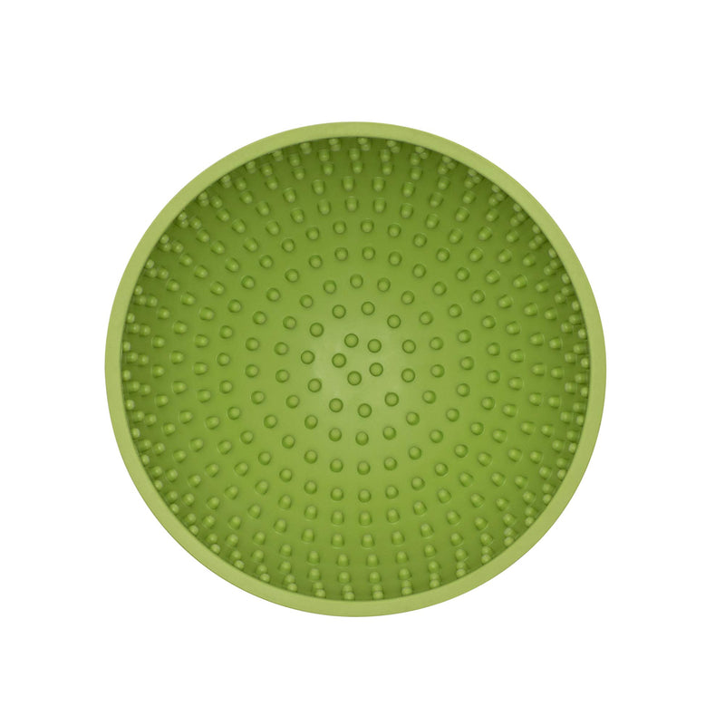 LickiMat Wobble, Dog Slow Feeder Bowl for Boredom and Anxiety Reduction; Perfect for Entertainment, Green - PawsPlanet Australia