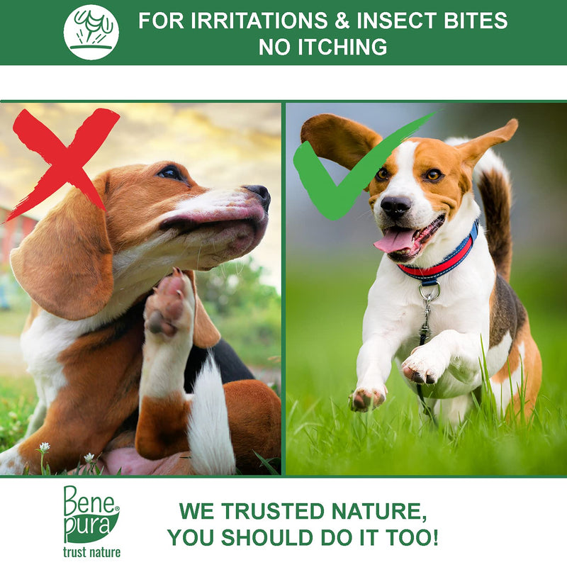 Bene Pura Trust Nature 100% Natural Anti-Irritation Pet Balm – For Paws, Nose, Skin –For Dogs, Cats & Other Pets 1.35 fl.oz - PawsPlanet Australia