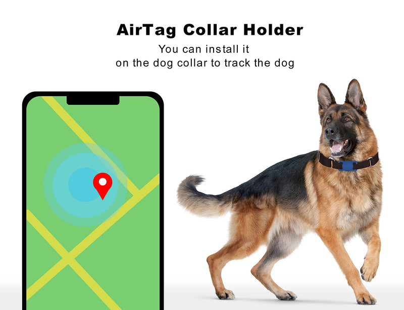 Dog Cat Air tag Collar Silicon Protective Case for Tracking Finder Compatible with Appple Airtag Air Cover for Dog Loop Anti- Loss Soft Silicon Protector for Pets for Backpack Bag (Black / Green) Black / Green - PawsPlanet Australia