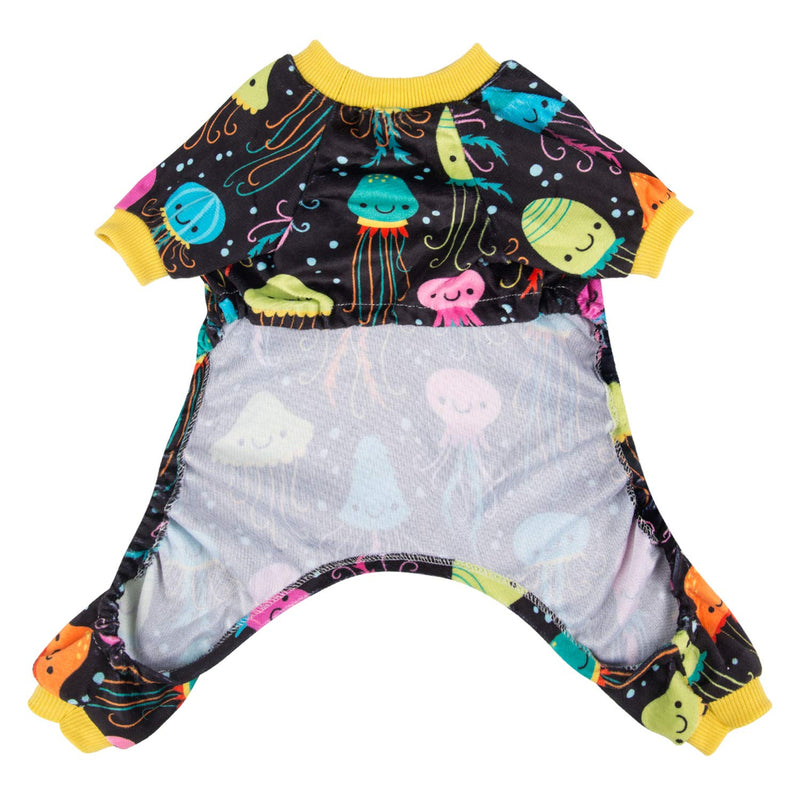 CuteBone Dog Clothes Pjs Dog Apparel Dog Jumpsuit Pet Clothes Pajamas XS(Chest Girth12’’-12.5’’ Back Length7.5’’-8’’) 1#Jellyfish - PawsPlanet Australia