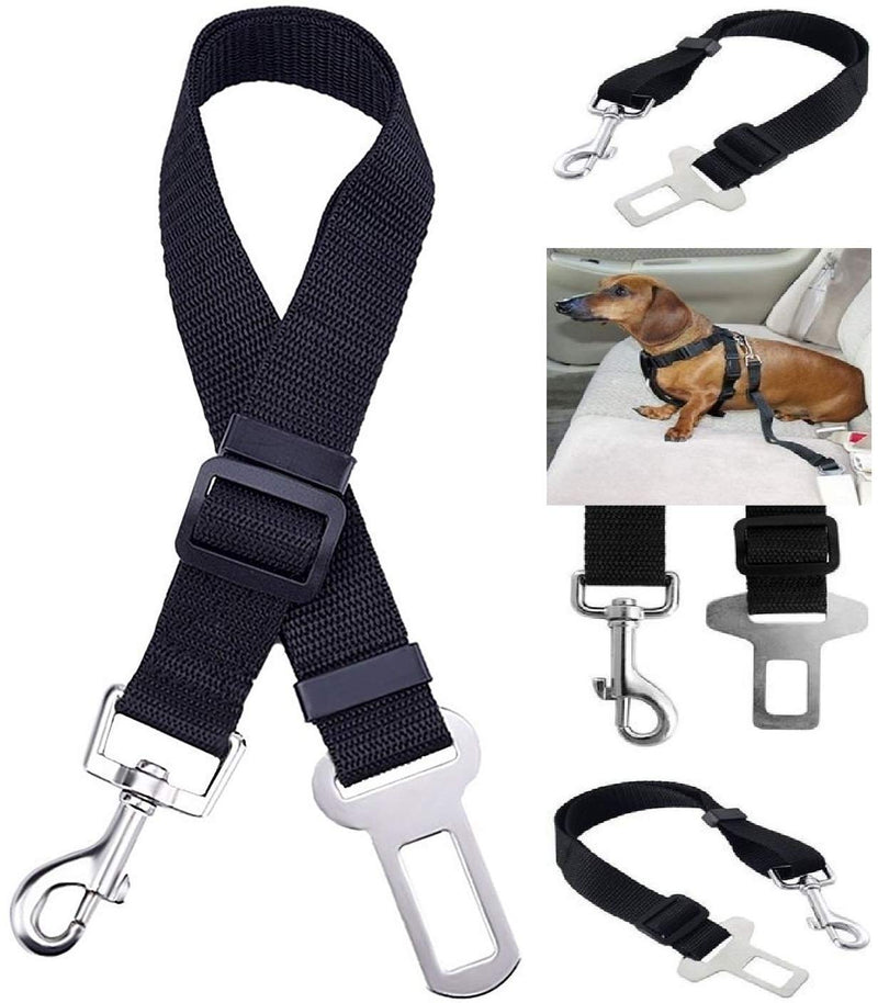 G4GADGET Good Quality Adjustable Pet Dog Cat Car Safety Seat Belt 69cm in total - PawsPlanet Australia