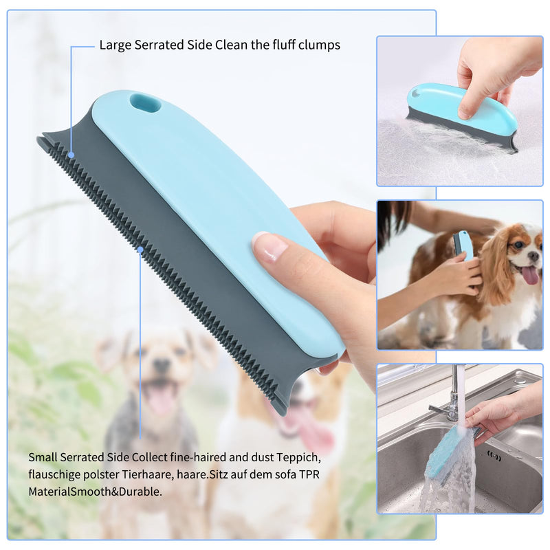 Pack of 5 magic paws, pet hair remover, magic paw lint brush, animal hair remover brush, cat hair removal, lint brush, animal hair, for removing sweaters, woven jackets, animal dust, carpets, furniture, plastic - PawsPlanet Australia