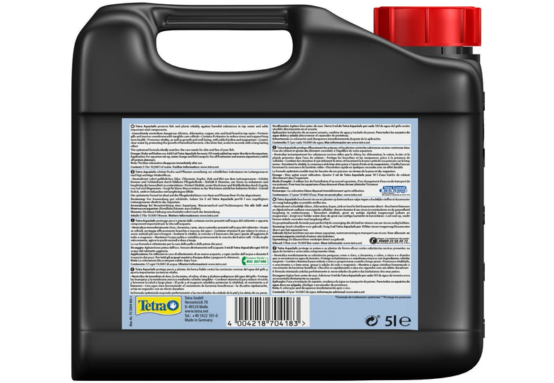 Tetra AquaSafe, to Turn Tap Water into Safe and Healthy Water for Fish and Plants, 5 Litre 5 l (Pack of 1) - PawsPlanet Australia