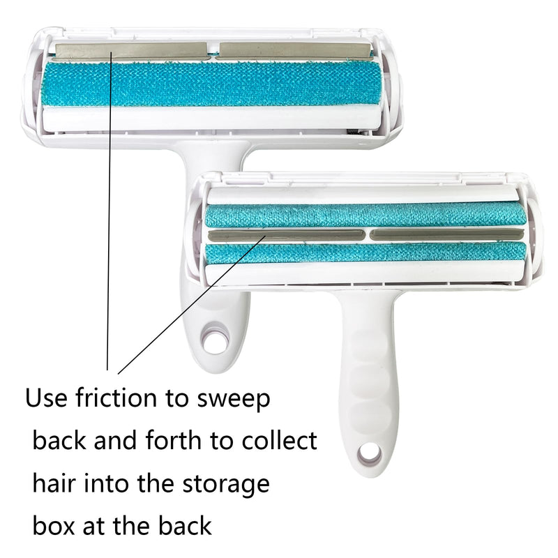 Fayemint Pet Hair Remover, Self-Cleaning Pet Hair Remover, Lint Roller Pet Hair Remover, for Cleaning Clothes, Sofas, Bedding, Furniture, Etc - PawsPlanet Australia