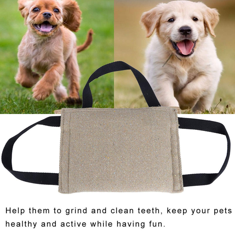 Pet Puppy Bite Training Pillow Dog Biting Pillow Toys Pet Dog Bite Tug Toys Pet Outdoor Training Toys with Handles for Dog Fun and Bite Training - PawsPlanet Australia