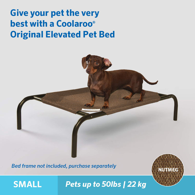 Coolaroo Pet Bed Replacement Cover Small Nutmeg - PawsPlanet Australia