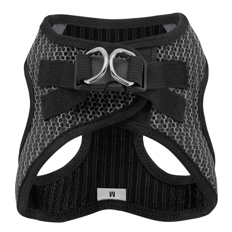 Voyager Step-in Air Dog Harness - All Weather Mesh Step in Vest Harness for Small and Medium Dogs by Best Pet Supplies L (Chest: 18 - 21") Gray - PawsPlanet Australia