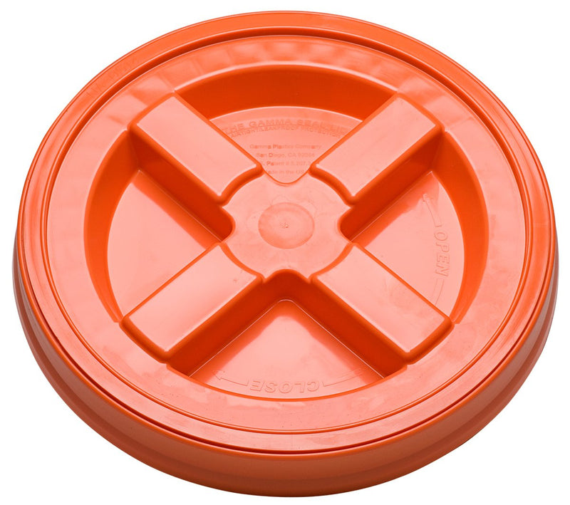 [Australia] - Gamma Vittles Vault Outback 15 lb Airtight Pet Food Storage Container, Orange (4315) 