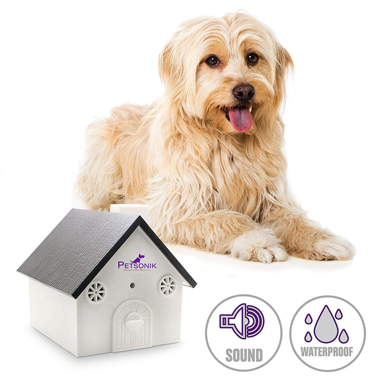 [Australia] - No Bark Bird House for Dogs | Anti Bark Bird House That Makes Dogs Stop Barking | Free E-Book | Outdoor Bark Box | Stop Dogs from Barking Device Ultrasonic Birdhouse for Dog Deterrent Control Devices 