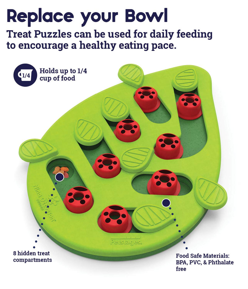 Nina Ottosson from Petstages Buggin Out Puzzle & Play - Interactive cat toy for treats Treat Puzzle - PawsPlanet Australia