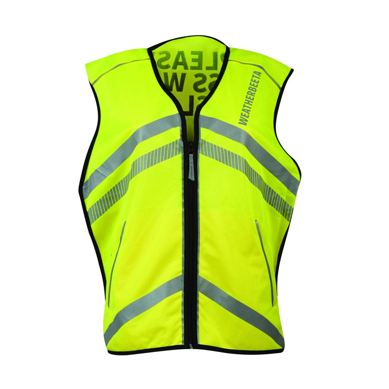 Weatherbeeta Reflective Hi-Vis Adults Waistcoat - Yellow XS - PawsPlanet Australia