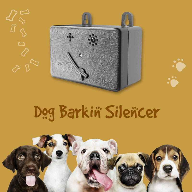 [Australia] - Hisophia Anti Barking Control Device, Ultrasonic Dog Bark Deterrent Stop Barking, Upgraded Mini Bark Control Device Up to 50 FT Range 