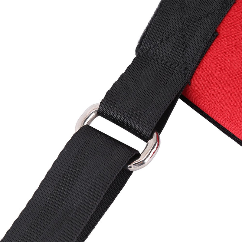 Dog Harness, Pet Walking Aid Lifting Pulling Vest Sling Support Rehabilitation for Old & Injured Dogs(Rear Leg - L-Red) Rear Leg - L Red - PawsPlanet Australia