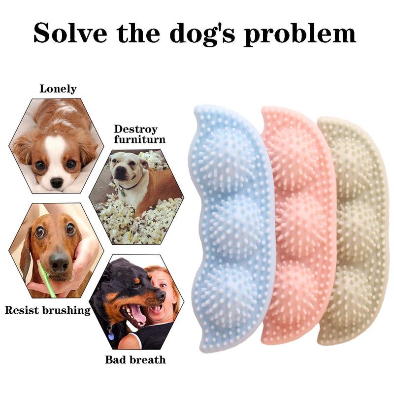 [Australia] - ELIVEMI Puppy Chew Toys Dog Toys Puppy Teething Toy for 2-8 Months Cleaning-Soothes Itchy Teeth The Best Small Toy for Puppies. 
