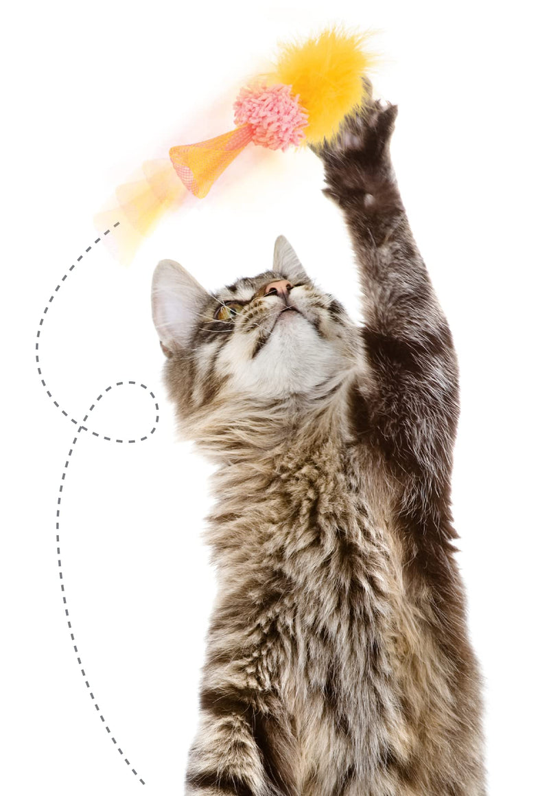 SmartyKat Silly Springer Mesh Pop Up Launcher Cat Toy - PawsPlanet Australia