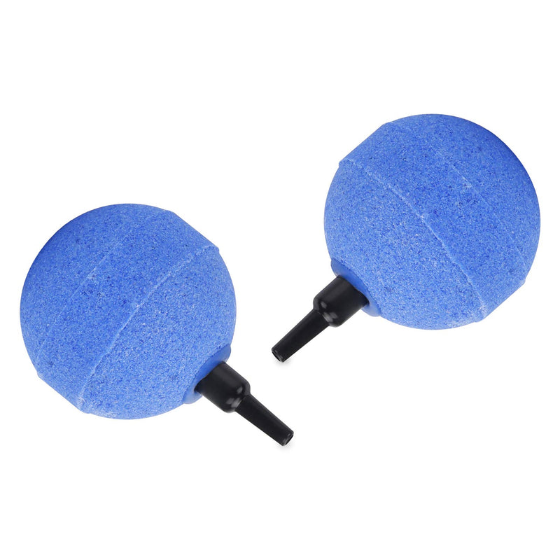 Pawfly 2 Inch Blue Ball Air Stone Bubble Diffuser for Aquarium 2 W Air Pump, 4 Pack - PawsPlanet Australia