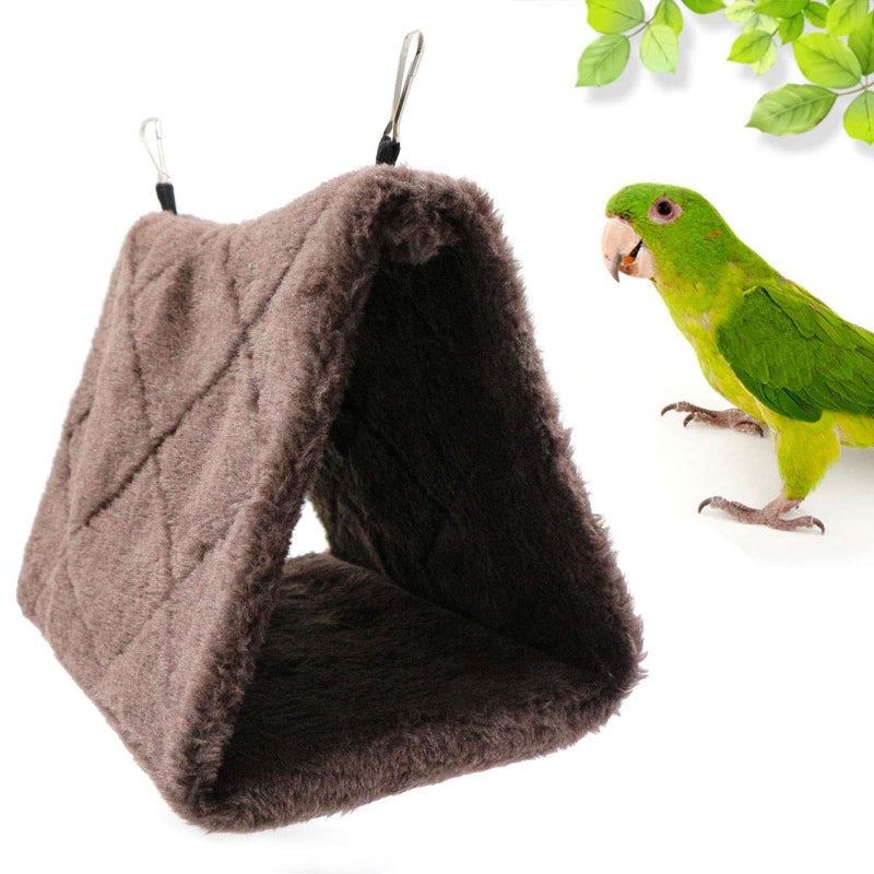 gexuamz Hammock Bird Toy Parrot Bed - Hanging Bed for Cage Plush Bird Nest Hut Tent Bed Warm Pet Winter Nest House for Macaw Budgies Cockatiels Cockatoos Canaries. - PawsPlanet Australia