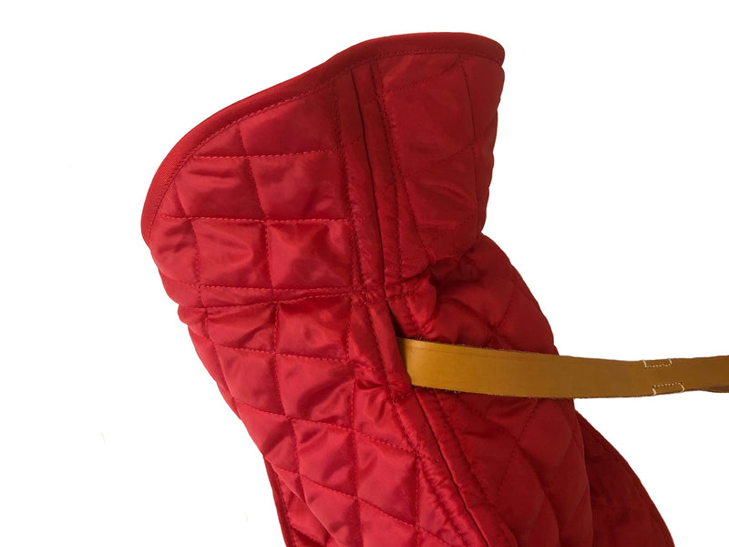 Cosipet Greyhound Anorak Nylon Coat, 41 cm, Red - PawsPlanet Australia