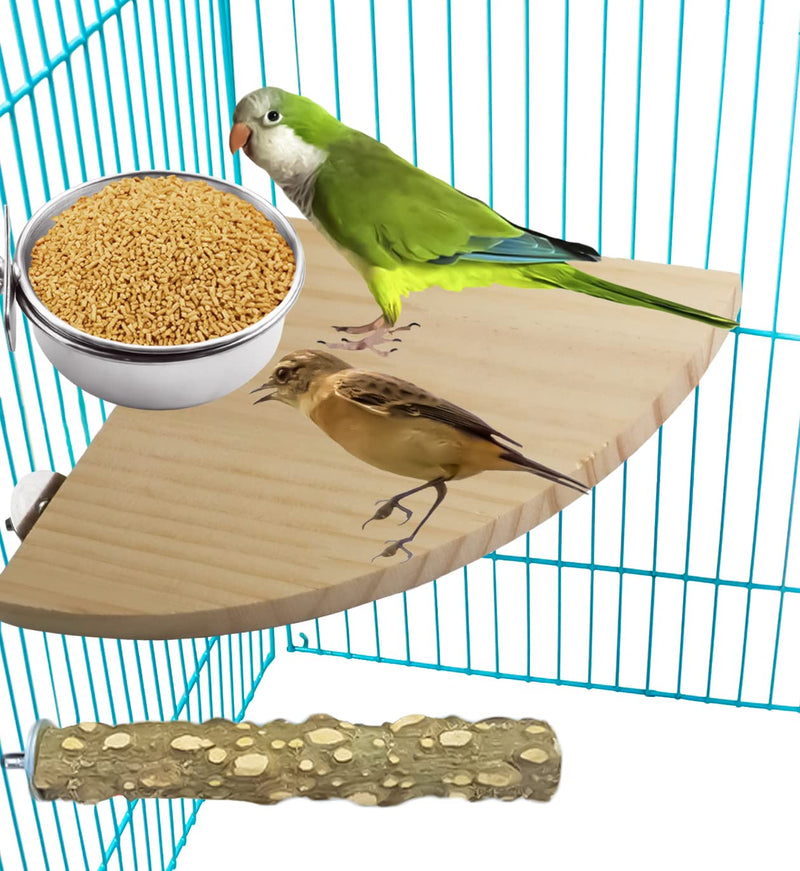 MotBach 3 Pieces Stainless Steel Bird Feeding Dish Cups, Bird Feeder Parrot Food Water Bowls with Clamp, Pet Cage Cups Holder for Bird Parrot Cockatiel Conure Budgies Parakeet Small Animal - PawsPlanet Australia