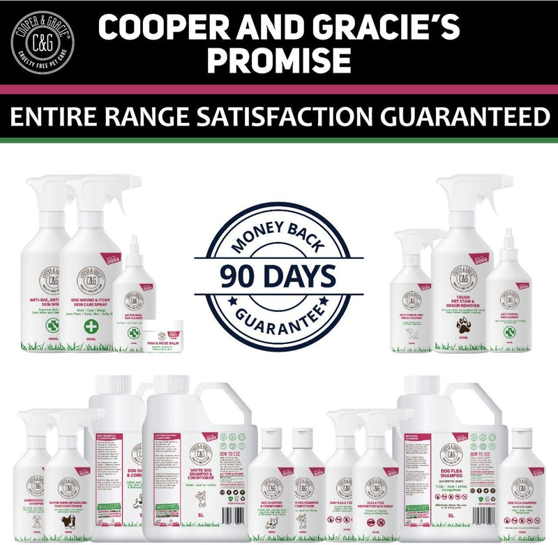 Cooper And Gracie Wound Spray For Stinky Itchy Dogs 500 ML | Purple First Aid Sprays | Dog Animal Skin Cuts Wounds Treatment - PawsPlanet Australia