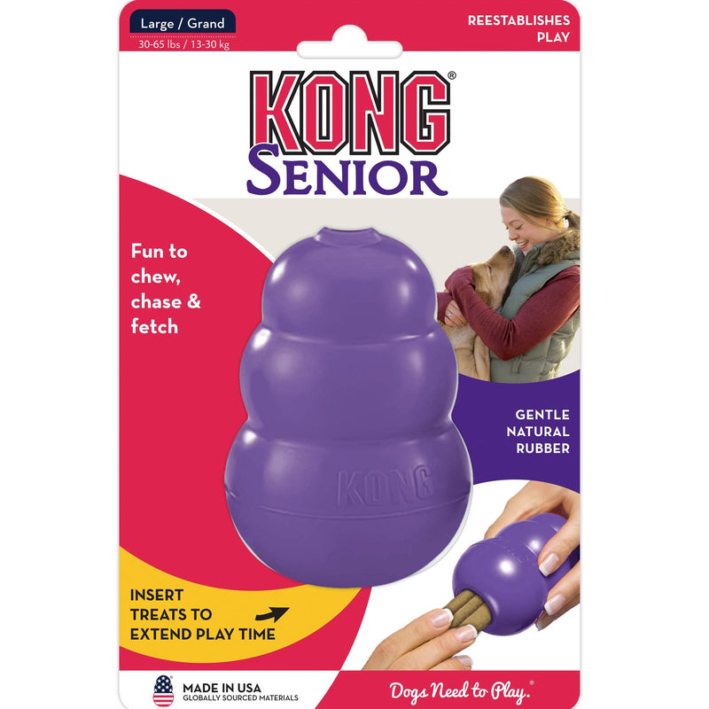 KONG Senior Dog Toy, Large - PawsPlanet Australia