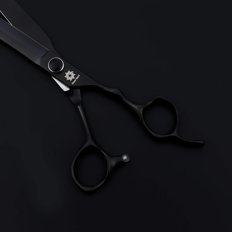 [Australia] - TIJERAS 8.0 inch Professional Pet Grooming Scissor, Dog Grooming Hair Cutting Shear with Black Bag, Japan 440C Stainless Steel, Safe Square Tip - Perfect for Pet Groomer or Home DIY Use 