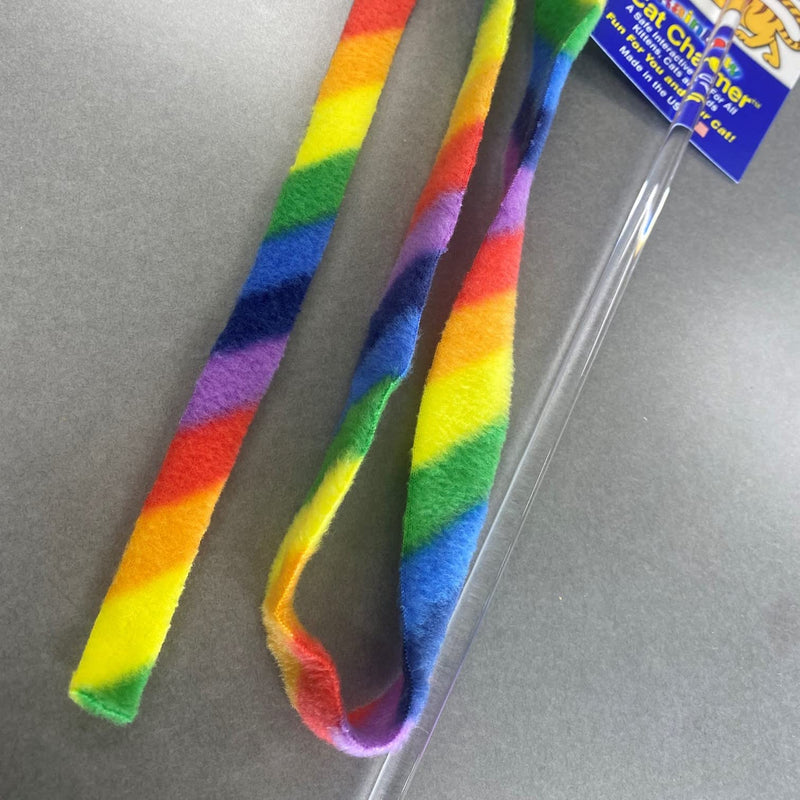 Rainbow Cat Charmer, Durable and Safe, 1 Count - PawsPlanet Australia
