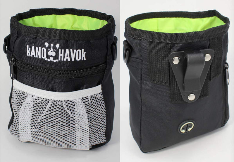[Australia] - kANOHAVOk Dog Pet Large Treat Bag, Training Pouch with Shoulder Strap, Multifunctional Pockets, Belt Loop and Waistband Hook for Security, Storage for Treats, Toys, and Accessories 