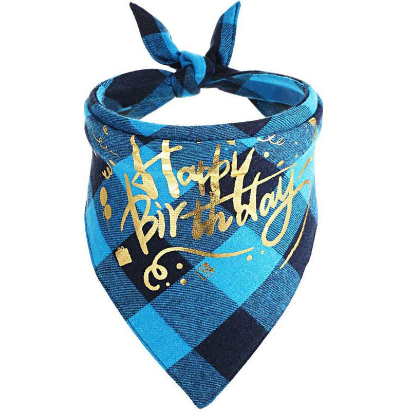 Dog Birthday Bandana Scarfs with Cute Doggie Dog Birthday Party Birthday Hat - PawsPlanet Australia