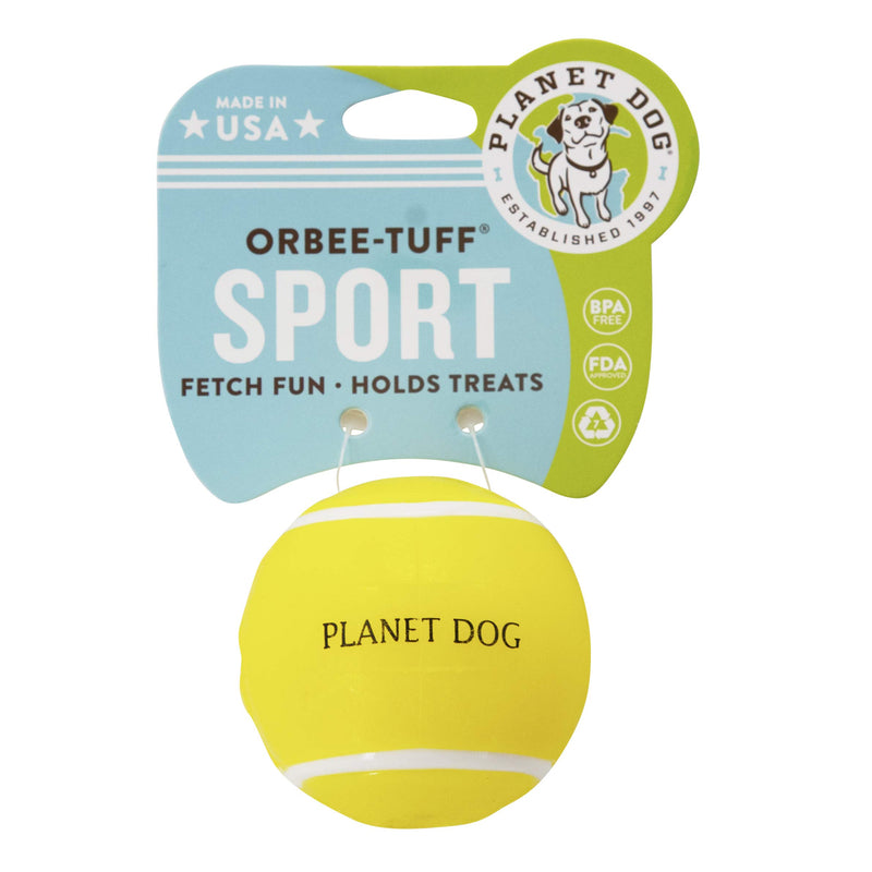 Planet Dog Orbee-Tuff Tennis Ball Dog Toy - PawsPlanet Australia