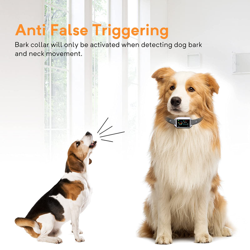 Bark Collar, EatekPower Rechargeable Dog Barking Control Training Collar with Beep, Vibration and Shock for Small, Medium, Large Dogs - PawsPlanet Australia