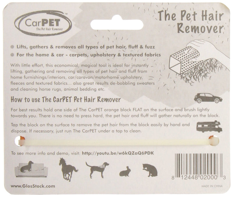 The CarPET Pet Hair Remover ORANGE - PawsPlanet Australia