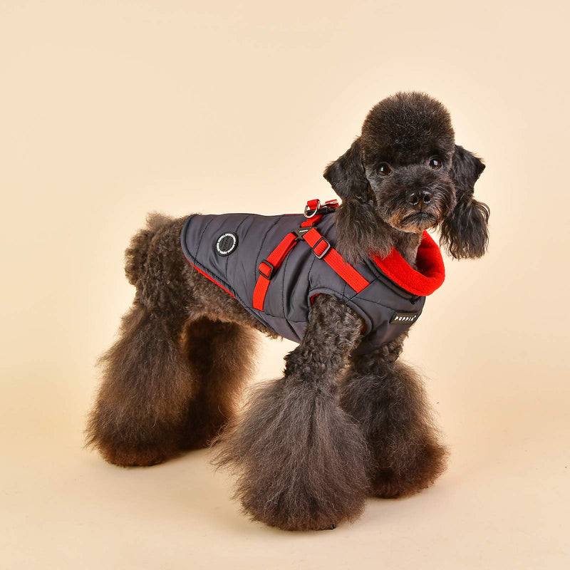 [Australia] - Puppia Mountaineer II Winter Vest Puppia Mountaineer II Winter Vest GREY Small 