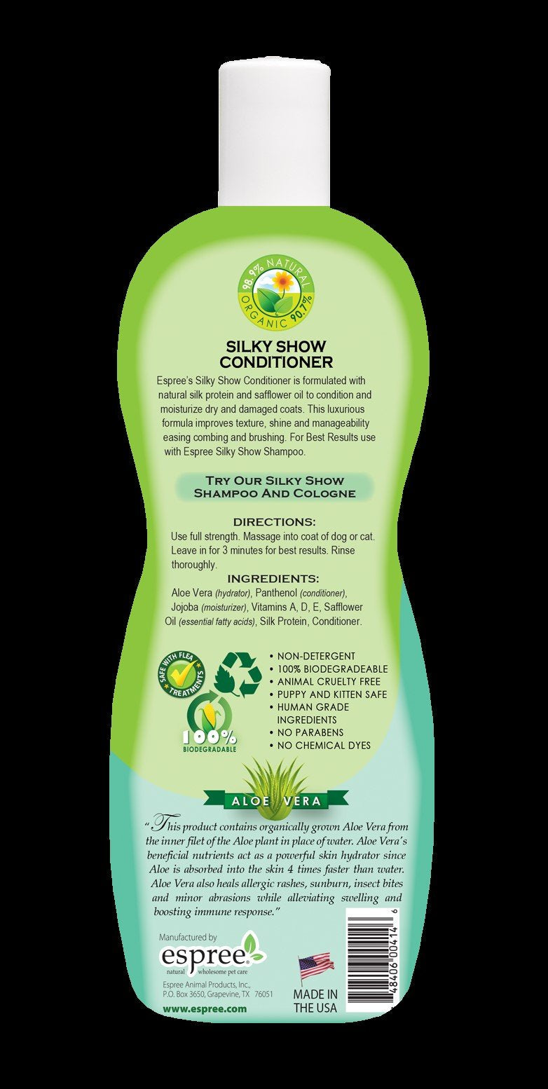 [Australia] - Espree Natural Silky Show Pet Conditioner 20 Ounce 