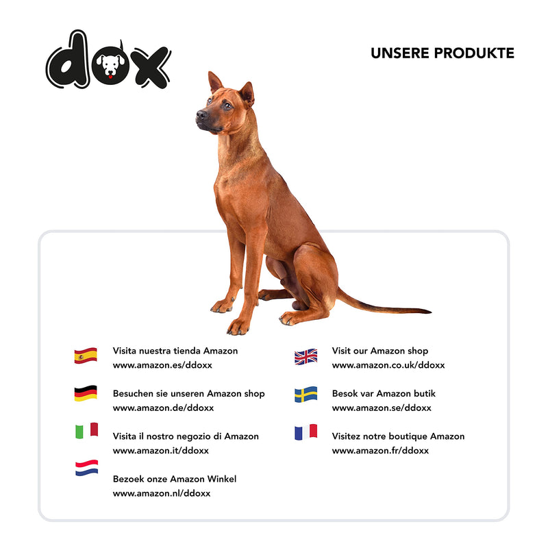 DDOXX Dog Harness, Reflective, Adjustable, Escape-Proof | Chest harness for small, medium-sized | Dog Harness Dog Cat Puppy Car | Cat Harness Puppy Harness | Yellow, S NECK: 20-28 cm | CHEST: 32-44 cm - PawsPlanet Australia
