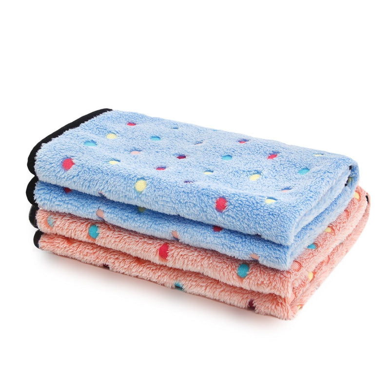 [Australia] - PAWZ Road Pet Dog Blanket Fleece Fabric Soft and Cute 4 Colors 4 Sizes Small Gray 