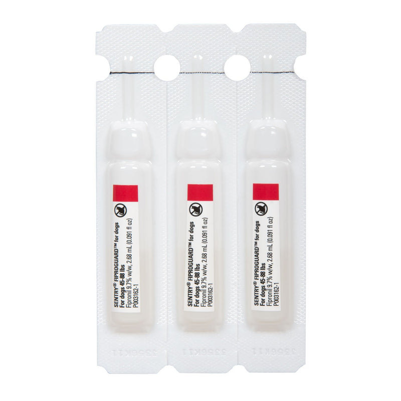 SENTRY PET CARE Fiproguard for Dogs, Flea and Tick Prevention for Dogs (45-88 Pounds), Includes 3 Month Supply of Topical Flea Treatments - PawsPlanet Australia