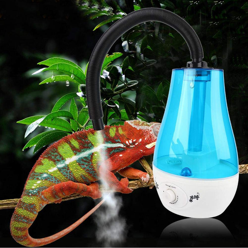 Junluck Reptile Humidifier, Amphibians Humidifier, 3L Reptile Humidifier Fogger Tank Ultra-Silent Amphibians Reptile Humidifier Fogger Vaporizer Fog Maker for Reptiles/Amphibians/Herps(us) - PawsPlanet Australia