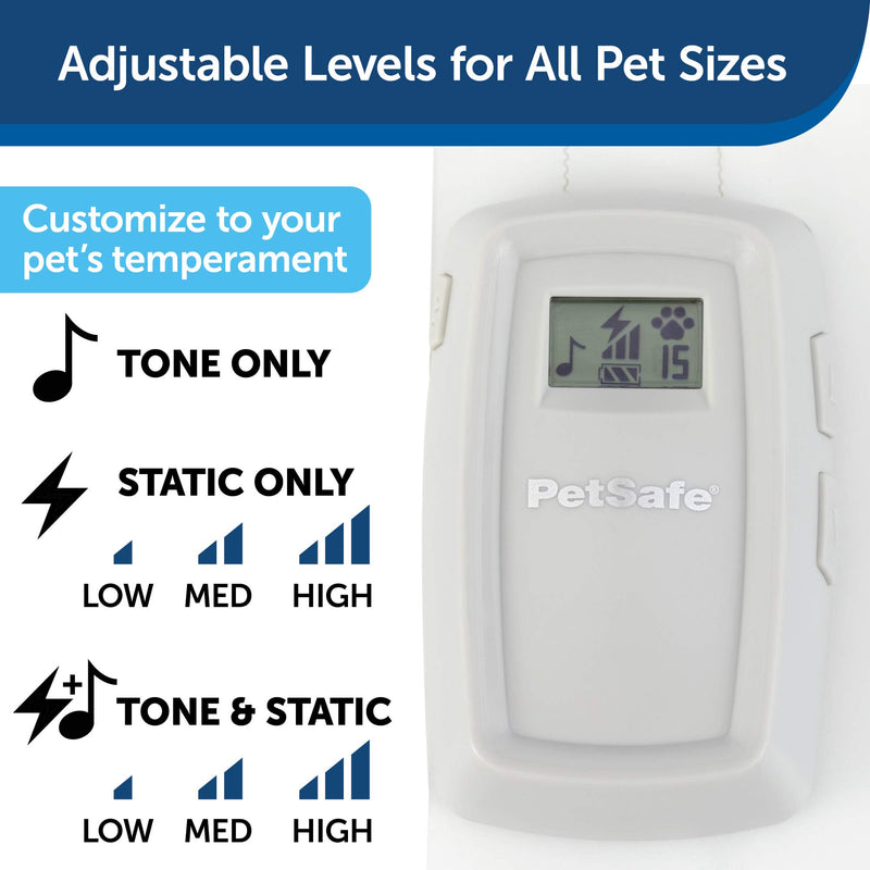 PetSafe ScatMat Indoor Pet Training Mat, 2nd Generation, 7 Adjustable Modes, Protect Your Furniture, Dog and Cat Deterrent Mat, 5 Sizes Available, LCD Screen, Battery-Operated, Pet Proof Your Home Medium 30" x 16" 2nd Generation with LCD Controller - PawsPlanet Australia