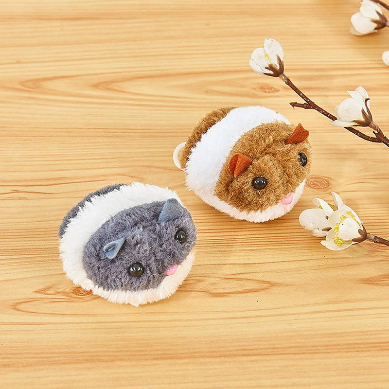 Cat Toy Plush Mouse Moving, Interactive Cat Toy Mouse, Pet Mouse Toys for Indoor Cats, Cat Toy Self Play for Kitty and Cats, Cat Training Toy, Cat Mice Toys 2 Pack - PawsPlanet Australia