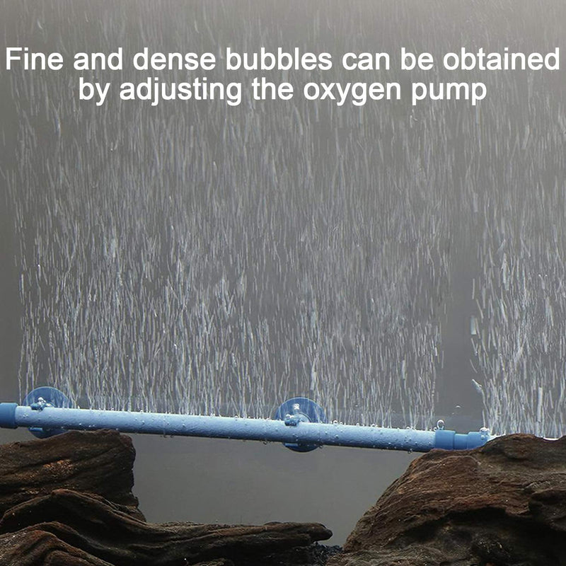 [Australia] - PAGOW 2 Pieces 10 Inch Aquarium Bubble Wall Air Stone Bar, Air Stone Bar Tubes with Suction Cups, Spray Aeration for Fish Tank Hydroponics Pump 