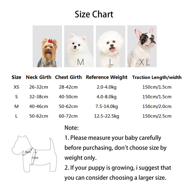 SKXEO Dog Harness Small Dog No Pull Dog Harness and Lead Set Adjustable Breathable Reflective Lightweight Pet Vest Harness Escape Proof Dog Harness Easy Control for Outdoor Walking Training XS (Pack of 1) Knight gray - PawsPlanet Australia