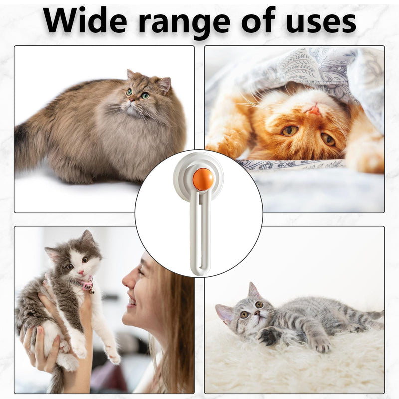 Pet Hair Cleaning Brush: Pet Hair Cleaning Brush, ONE-Click Cleaning Anti-Slip Handle, Cat Brush Dog Brush for Pet Grooming to Remove Undercoat, Loose Fur and Dirt - PawsPlanet Australia