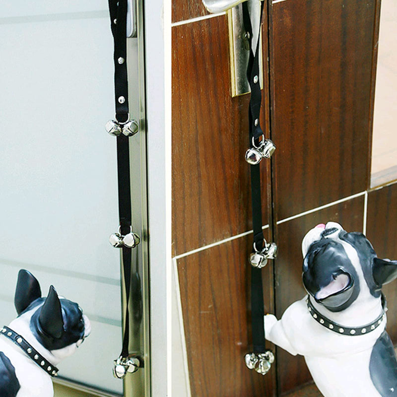 Marktol Dog Doorbells, Tough Adjustable Nylon Dog Doorbells for Door Potty Training with 7 Door Bells, Use for Training Dog and Alerting Owners to Dogs’ Access - PawsPlanet Australia